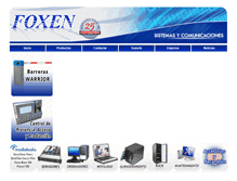 Tablet Screenshot of foxen.es